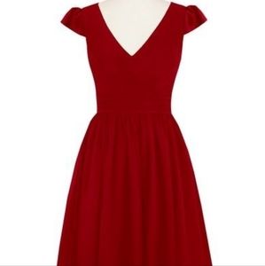 Azazie Kierra Dress in Burgundy